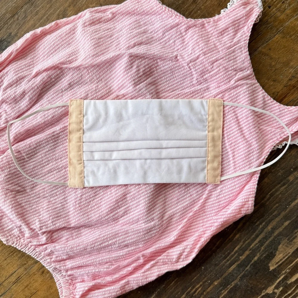 Handwoven Embroidered Cotton Mask